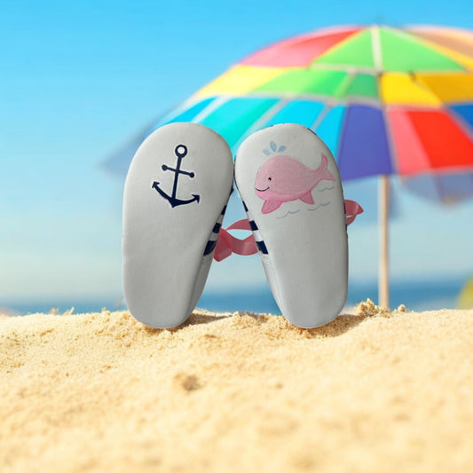 Little sailor (pink and navy blue)